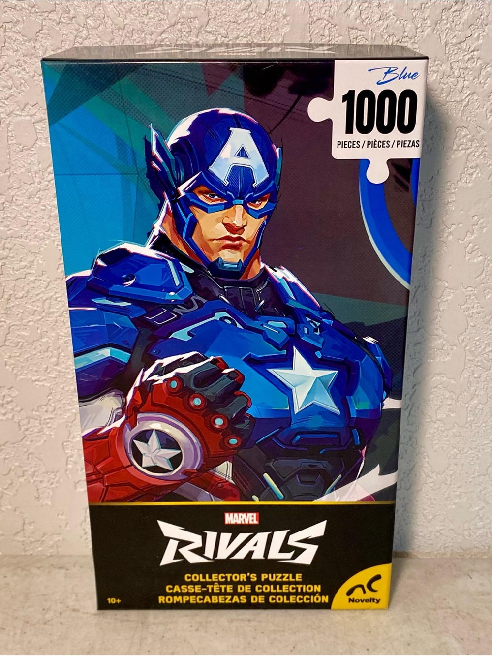 Marvel Rivals Captain America 1000 Piece Jigsaw Puzzle New Sealed Bag Collectors